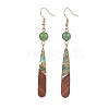 304 Stainless Steel Dangel Earrings EJEW-JE06029-S-5