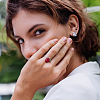 1Pc 925 Sterling Silver Adjustable Ring Components STER-BC0003-97A-P-5