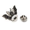 Black Bat Enamel Pins JEWB-A027-01A-3