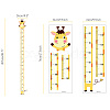 PVC Height Growth Chart Wall Sticker DIY-WH0232-015-2