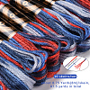 10 Skeins 6-Ply Polyester Embroidery Floss OCOR-CY0004-38J-2