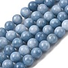 Natural Dyed White Jade Beads Strands G-M402-C04-28-2