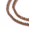 Natural Garnet Beads Strands G-F596-34-2mm-3