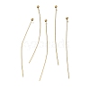 Brass Ball Head Pins KK-H502-03Q-G-1