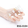 Nail Art Full Cover Nail Stickers MRMJ-YWC0001-BSG-0194-1