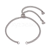 304 Stainless Steel Chain Bracelet Making AJEW-JB01210-02-2