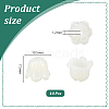 10Pcs Natural Sea Shell Carved Beads SHEL-PH0001-64-2
