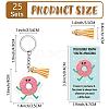 DIY Keychain Making Kits KEYC-CN0001-12B-09-2