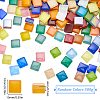 500G Mosaic Tiles Glass Cabochons DIY-SP0001-46-2
