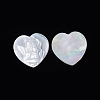 Natural White Shell Cabochons SSHEL-D083-01-2