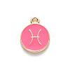 Alloy Enamel Pendants ENAM-S124-01B-03H-2