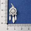 925 Sterling Silver Pendants STER-E071-03S-04-3