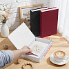 3Pcs 3 Colors Book Shaped Linen Magnetic Storage Boxes CON-GW0001-04-3