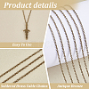 5 Yard Brass Cable Chains Cable Chain Size 2x1.5x0.5mm Antique Bronze Jewelry Making Chain CHC-PH0001-13AB-FF-4