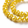 Electroplate Glass Beads Strands LS-EGLA-A034-P1mm-A07-3
