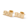 Angel Number Earrings X-EJEW-F286-01I-G-1