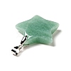 Natural Green Aventurine Pendants G-I319-04P-02-3