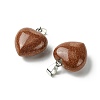Synthetic Goldstone Pendants G-F820-10A-30-2