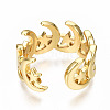 Brass Cuff Rings RJEW-N035-014-NF-4