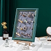 Desktop Wooden Hair Clip Display Frame PW-WG60CE7-07-1