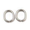 Non-Tarnish 304 Stainless Steel Jump Rings STAS-L234-144J-1