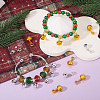 40Pcs 2 Colors Brass Pendants KK-TA0003-22-5
