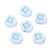 Opaque Acrylic Beads LS-OACR-G016-07G-1