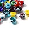 Handmade Evil Eye Lampwork Beads LAMP-F021-01-2