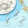 10Pcs Alloy Split Key Rings KK-YW0002-01P-6