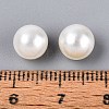 ABS Imitation Pearl Acrylic Beads OACR-S011-8mm-01-3