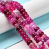 Natural Agate Beads Strands G-H295-C03-02-2