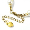 Glass Imitation Pearl Beaded Bracelets for Women BJEW-JB10034-01-4