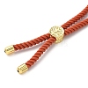 Cotton Cord Bracelet Making KK-F758-03-10-G-3