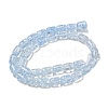 Transparent Crackle Glass Beads Strands GLAA-NH0001-04G-2