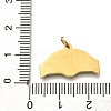 304 Stainless Steel Enamel Pendants STAS-B079-01G-10-3