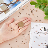 2400Pcs 6 Colors Electroplated CCB Plastic Spacer Beads FIND-HY0001-92-3