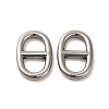 Non-Tarnish 304 Stainless Steel Buckle Clasps STAS-O006-01A-P-1