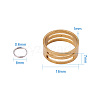   304 Stainless Steel Split Rings STAS-PH0004-04-8mm-3