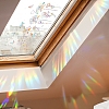 Flower Rainbow Prism Electrostatic Window Stickers PW-WGC86F6-01-6