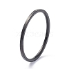 1mm Polished Plain Dome Finger Ring for Girl Women RJEW-C012-02C-EB-3