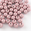 Spray Painted Miracle Acrylic Round Beads MACR-Q154-12mm-003-1