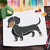 Large Plastic Reusable Drawing Painting Stencils Templates DIY-WH0202-402-7