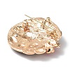 Alloy Pave Rhinestone Brooch JEWB-M035-03C-G-2