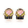 Alloy Enamel Brooches JEWB-N006-036-NR-1