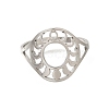 304 Stainless Steel Rings for Women RJEW-S238-11P-2