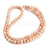 Electroplate Glass Beads Strand GLAA-G088-03-01D-3