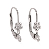 Tarnish Resistant 304 Stainless Steel Leverback Earring Findings STAS-E007-1-1