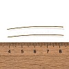 Brass Flat Head Pins KK-H502-01H-G-3