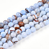 Natural Persian Jade Beads Strands G-A255-A02-04A-4