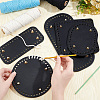   5Pcs 5 Style PU Leather Knitting Crochet Bags Nail Bottom Shaper Pad DIY-PH0009-83-3